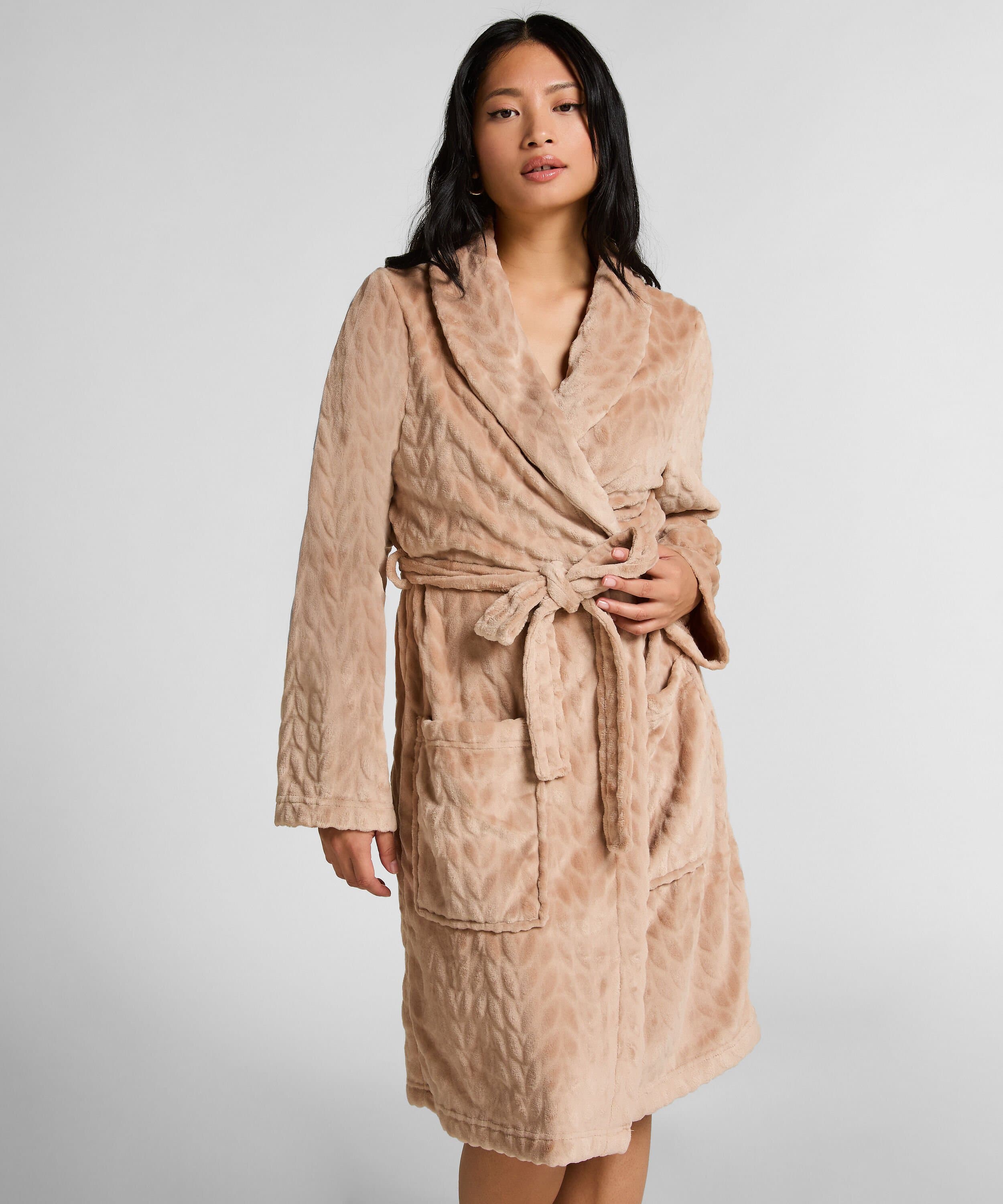 Short Fleece Robe